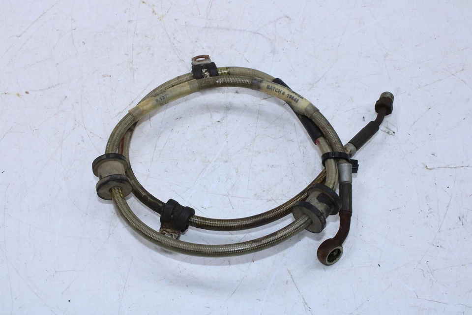 Mangueira de freio traseira 03-15 Can-am Outlander 400 4x4 linha fluida 705600373 - Imagem 4 de 4