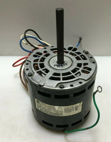 EMERSON K55HXBAR-5894 Blower Motor 1/3HP 1075RPM 3SPD 115V 60 Hz  used #MB634