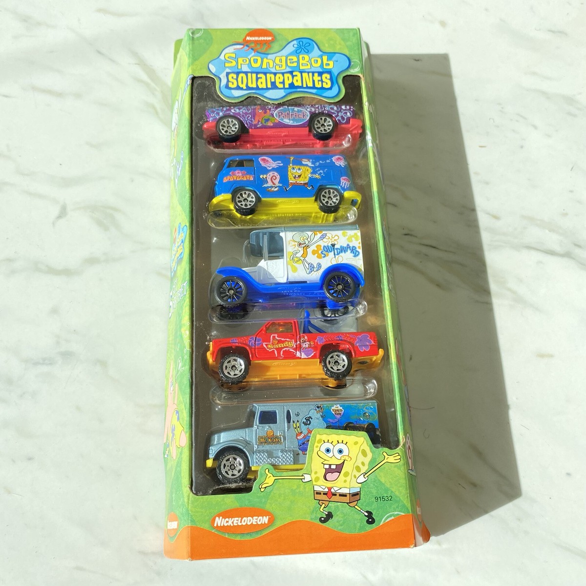 激レア！　2002年製MATCHBOX スポンジボブ　ミニカーセット 激レア！ 2002年製MATCHBOX スポンジボブ ミニカーセット - メルカリ