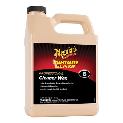 #ad Meguiars M0664 Liquid Cleaner Wax 64 Oz. $78.13