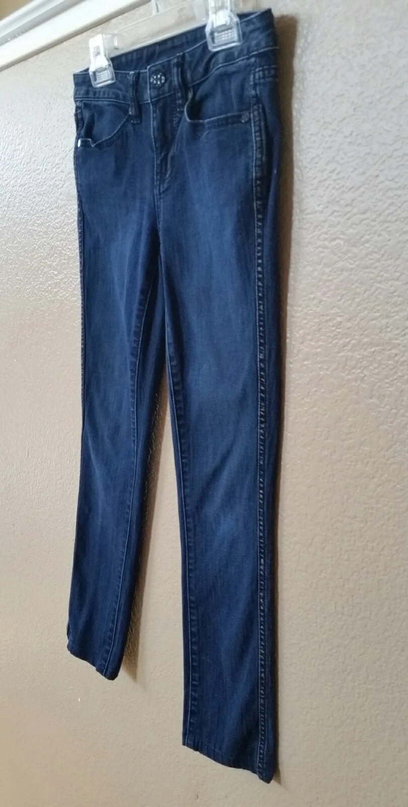 Pantaloni jeans TORY BURCH Marlien Denim taglia 24 più leggings MK gratuiti