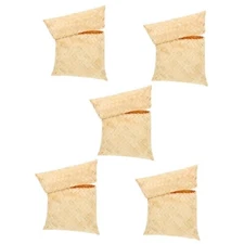 Bamboo Sticky Rice Basket Wedding Decor Bamboo Pillow Box 5pcs Bags Bamboo Ba...