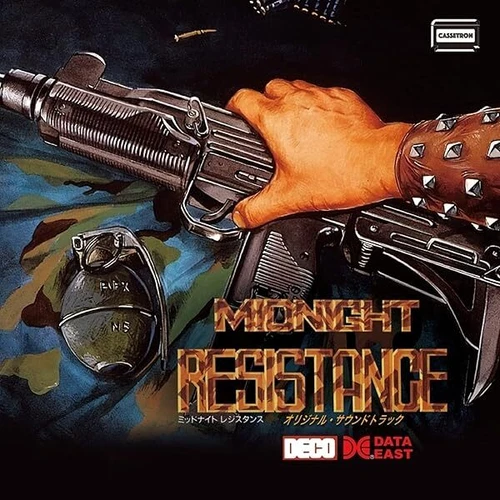 Midnight Resistance Original Soundtrack CD Arcade Mega Drive Genesis Game Mu JP