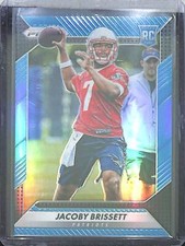 2016 Panin Prizm Football Blue Prizm Rookie #292 Jacoby Brissett No 41 of 199