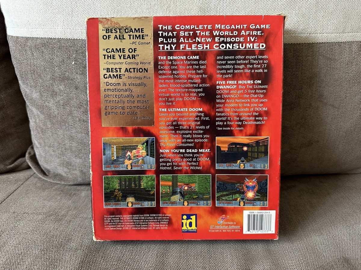 The Ultimate Doom - US Big Box Edition PC | eBay