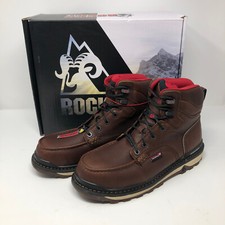 NIB Rocky Rams Horn Mens 9W 9 Wide Composite Toe WATERPROOF WORK BOOTS RKK0322