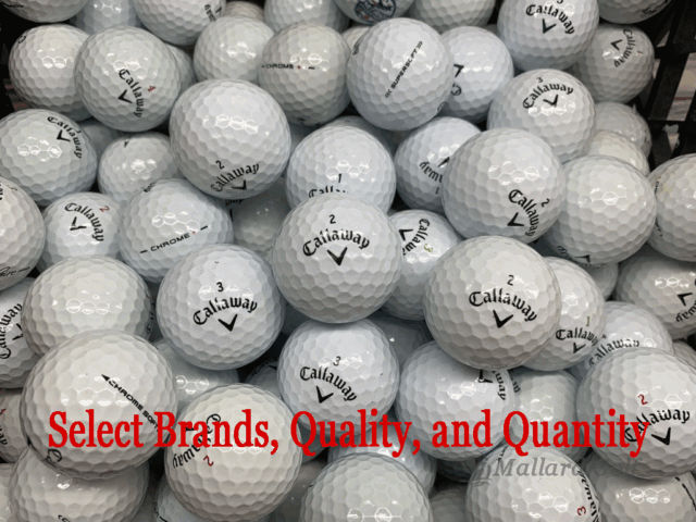 AAA - AAAAA Mint Condition Used Golf Balls Assorted Brands AAA - AAAAA Mint Condition Used Golf Balls Assorted Brands