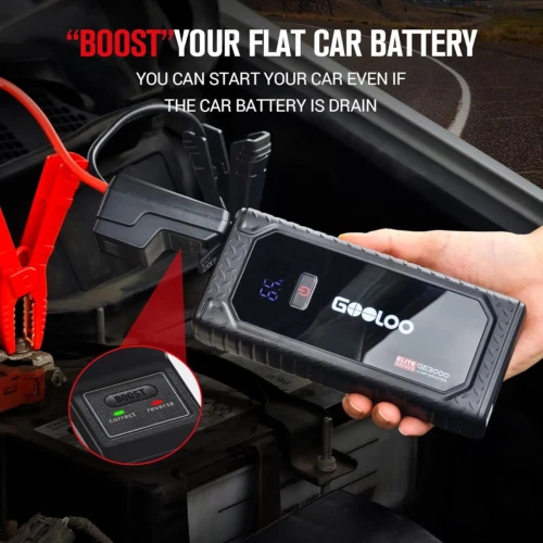 GOOLOO GE3000 Starthilfe Powerbank, 3000A Booster Auto Für - Bild 6 von 8