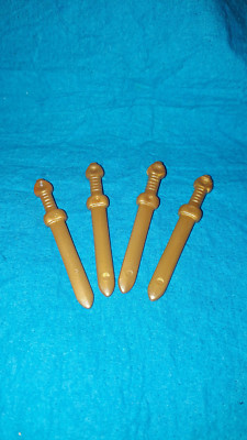 Playmobil Römer Grieche 4 x Gladius Schwert gold Set top