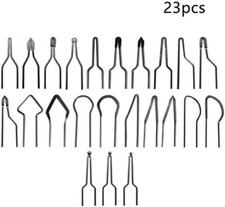 23pcs Pyrography Wire Tips for Pyrography Machine Replacement Wood Burning Tips