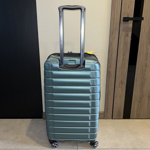 DELSEY Shadow 5.0 Vert / Green Large Trunk Trolley Suitcase Brand NEW Designer - Picture 6 of 12