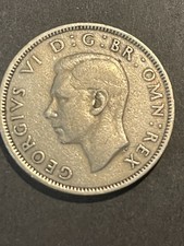 GREAT BRITAIN ~ 1947 ~ Two Shillings / Florin ~ VF ~ X2796