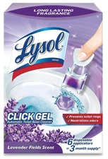 Lysol Click Gel Automatic Toilet Cleaner, Lavender Scent, 6 Stamps