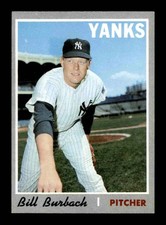 1970 Topps #167 Bill Burbach   EX/EX+ X3653613