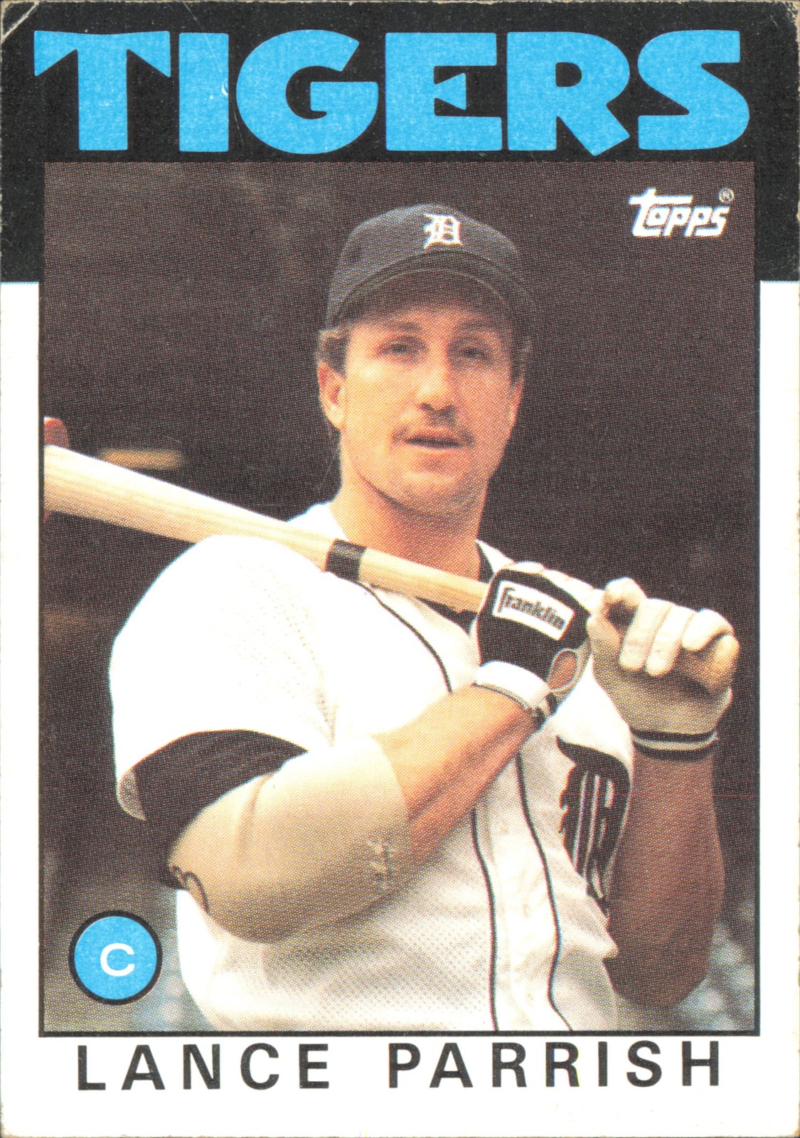 1986 Topps #740 Lance Parrish
