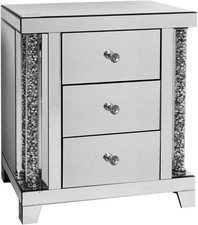 Noralie Mirrored Accent Table - Stylish & Elegant Home Decor Piece