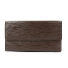 Louis Vuitton Epi Portefeuille International Long Wallet M6338D Auth Used F/S
