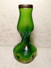 Loetz Jugendstil Böhmische irisierende Glasvase um 1900