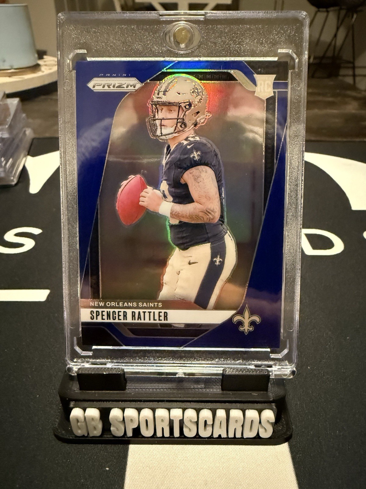 2024 PRIZM Spencer Rattler Retail Blue PRIZM SSP #388