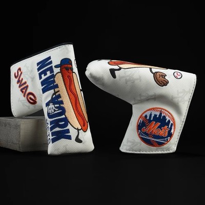 NIB Swag Golf x MLB New York Mets Hot Dog BLADE Cover Sealed SOLD OUT