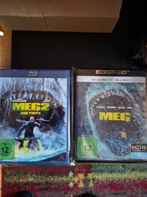 Meg - 4K Ultra HD Blu-ray + Blu-ray -&  Meg 2 die Tiefe Blu-ray