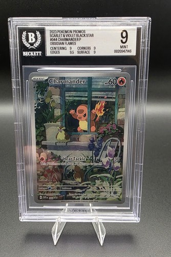 Charmander graded BGS 9 for sale on eBay