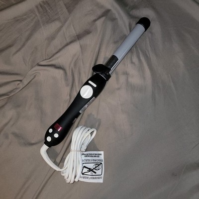 Beachwaver S1 Ceramic Dual Rotating Curling Iron Black & Silver Model BW1136S1