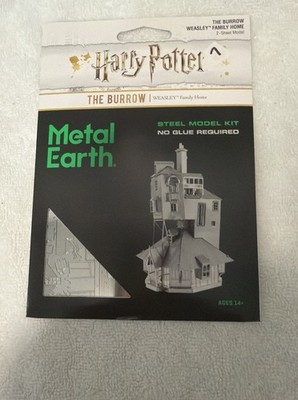 Metal Earth Harry Potter The Burrow Steel Model Kit NEW