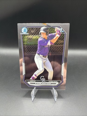 #ad #ad 2026 Bowman Chrome Ethan Holliday 1st Bowman Prospect BCP 1 Rockies $3.39