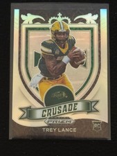 2021 Panini Prizm Draft Picks Collegiate #164 Trey Lance Silver