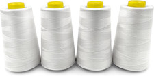 Tortoise 4 Cones of 3000 Yards Each Spool Thread for All Purpose, Serger, Overlo