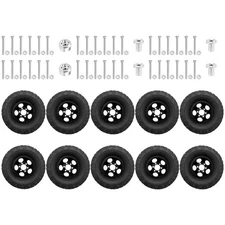 2X( Wheel Metal Wheel Rim with Rubber Tire Tyre for  B16 B36  Q60 Q639496