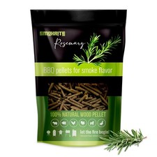 SMOKRITE Rosemary Wood Pellets for Smoker Grills, All Natural Hard Wood BBQ P...
