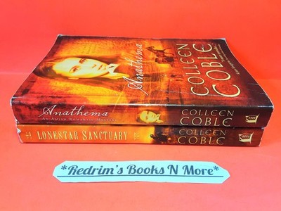 Lot 2 Colleen Coble Romance Novels Anathema/Lonestar Sanctuary Softcover