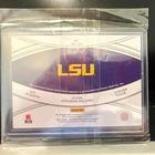Panini National Treasures Collegiate 2022 Team Trio Materials TRI-LSU /99