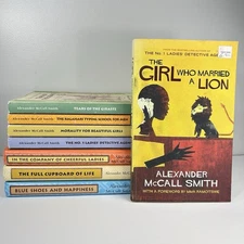 The No. 1 Ladies Detective Agency Book Lot Of 8 1st Edition Alexander McCall HC