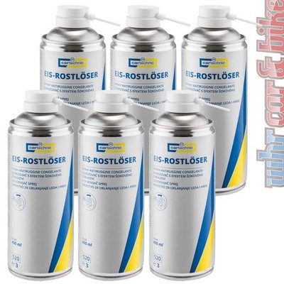 Eis-Rostlöser mit Crackeffekt & Kriechwirkung 6x 400ml Cartechnic Spraydose
