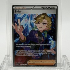 Pokemon TCG Stellar Crown Briar #163/142 Ultra Rare LP