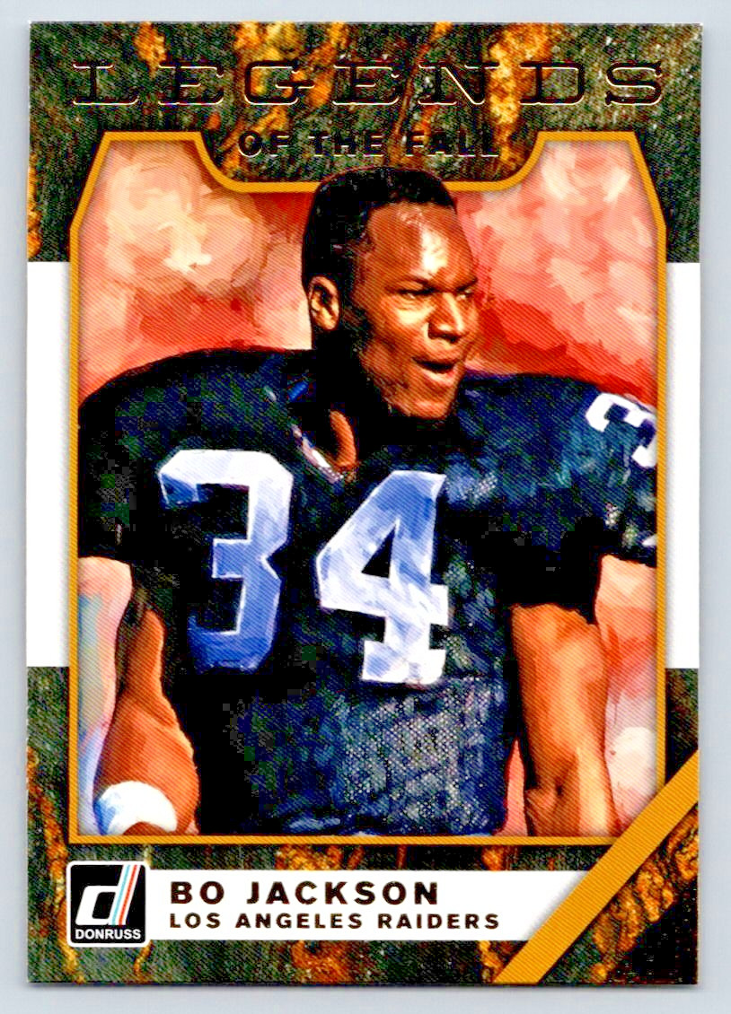 2019 Donruss Legend of the Fall #LF-7 Bo Jackson Raiders