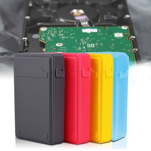 3.5 Hard Case HDD SSD Anti Static Disk Storage Box Shockproof Dust Proof NOn DB - Photo 9/21