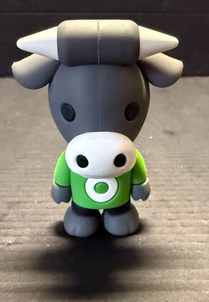 Baby Milo Friends Capsule BULL Figurine Figure Vol. 4