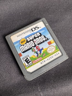 New Super Mario Bros. Nintendo DS Tested Working Platformer Adventure Tested