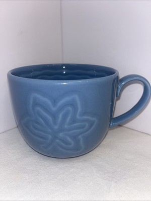 One 1 Vista Alegre Portugal Nature Blue high-quality Portuguese Mug Cup Leaf