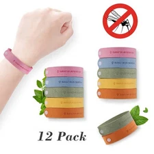 Insect Repellent Bracelet DEET Free Wrist Band Bug Repeller