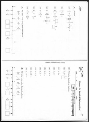 Kumon Math And Reading Program PDF | eBay