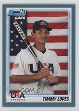 2010 Bowman Draft Draft Picks Blue 240/399 Tim Lopes Timmy Lopes #BDPP101 3q5