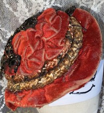 Vintage 4  Finest Bonnet For Antique Or Early Doll Lot 10072