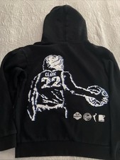 SWEAT-SHIRT À CAPUCHE INDIANA FEVER CAITLIN CLARK FRESHIE SERIES NOIR PETIT S RARE