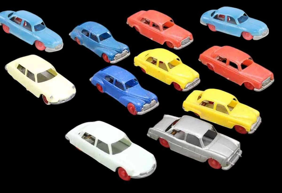 Voiture Miniature Jouef Panaméricaine Rouge N°2 - Fonctionne Sans Clé - Occasion