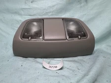 02-04 Nissan Xterra Frontier Overhead Dome Light Map Lamp Grey Gray